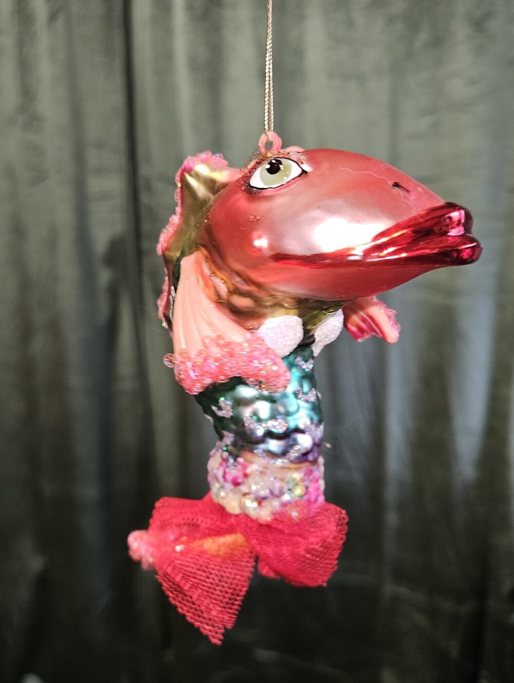 Kissing Fish Ornament